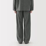 紳士　縦横ストレッチ起毛ヘリンボーンパンツ