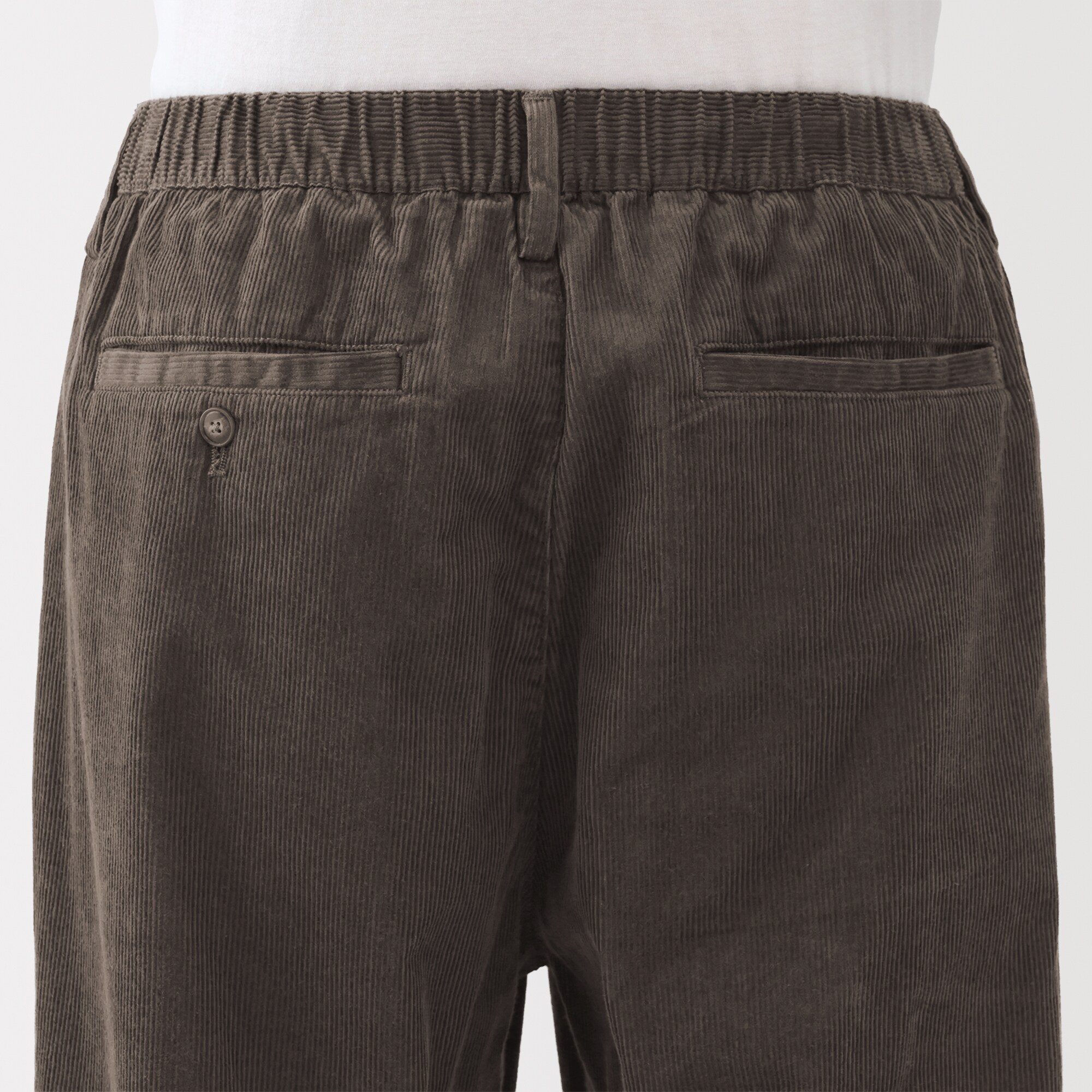 紳士　コーデュロイイージーパンツ