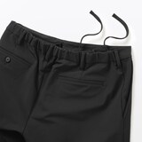 紳士　防風裏起毛ストレッチテーパードパンツ