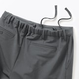 紳士　防風裏起毛ストレッチテーパードパンツ