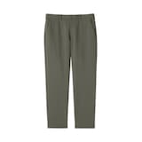 紳士　防風裏起毛ストレッチテーパードパンツ