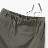 紳士　防風裏起毛ストレッチテーパードパンツ