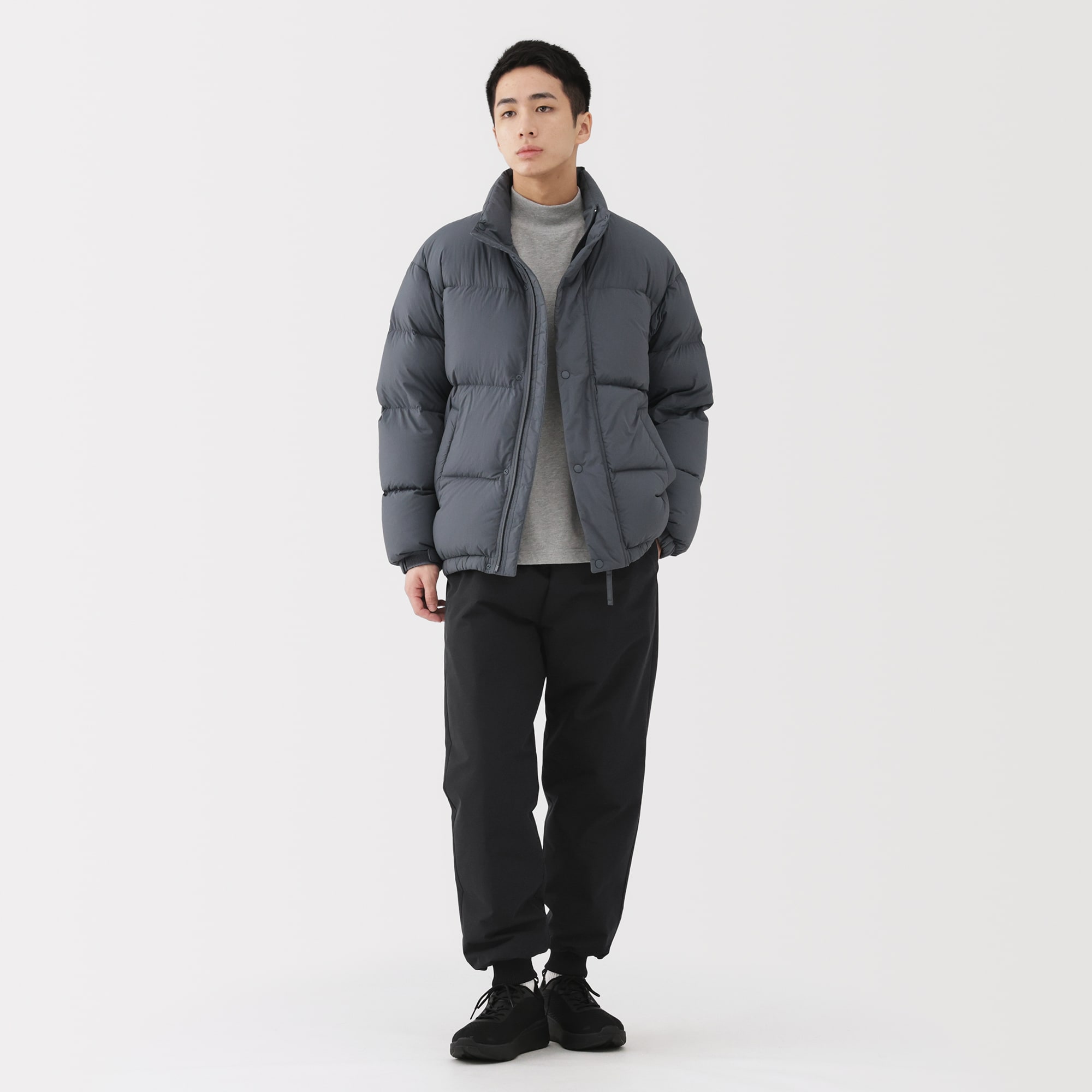 紳士　防風撥水中わたジョガーパンツ