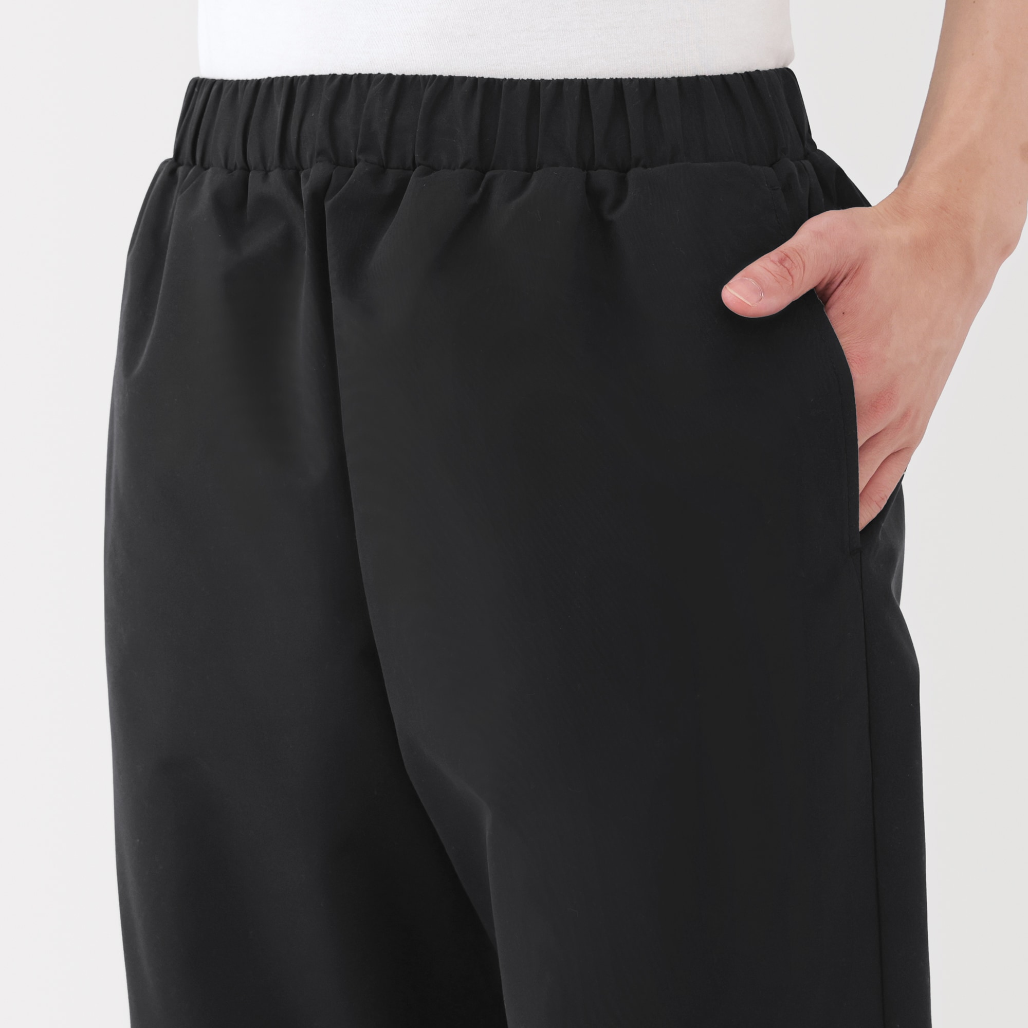 紳士　防風撥水中わたジョガーパンツ