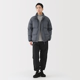 紳士　防風撥水中わたジョガーパンツ