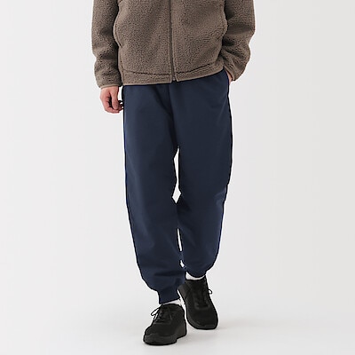 紳士　防風撥水中わたジョガーパンツ