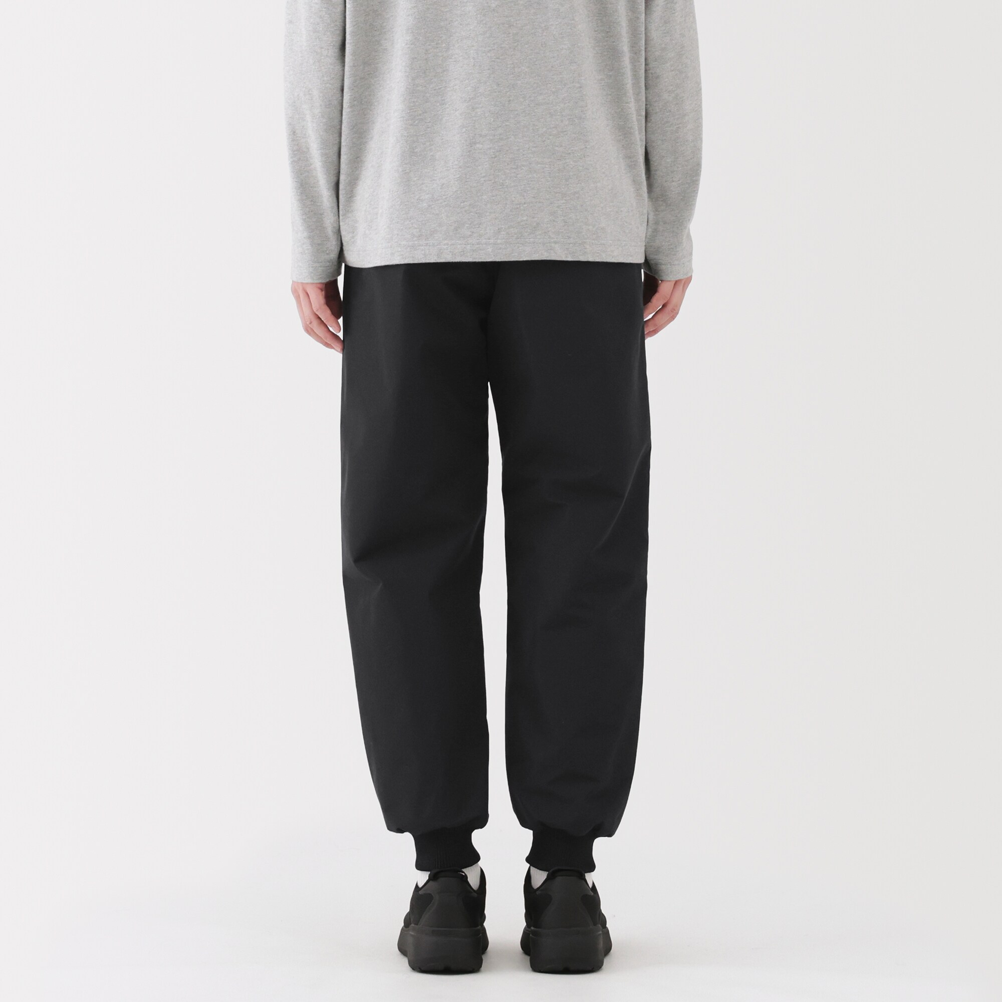 紳士　防風撥水中わたジョガーパンツ