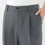 紳士　撥水ストレッチワンタックパンツ