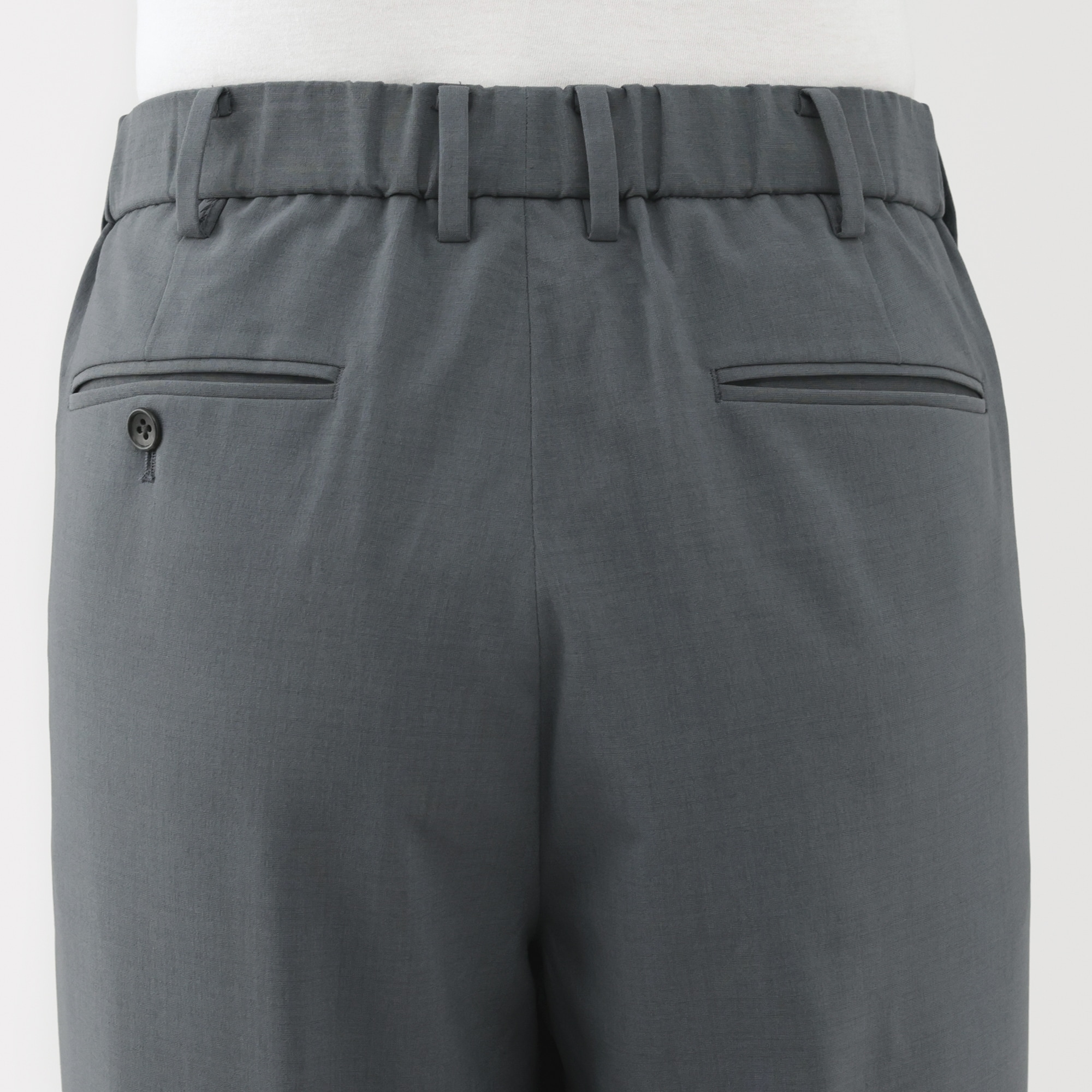 紳士 撥水ストレッチワンタックパンツ | 無印良品