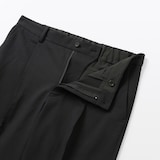 紳士　撥水ストレッチワンタックパンツ
