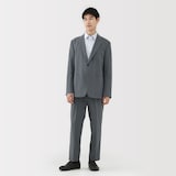 紳士　撥水ストレッチワンタックパンツ