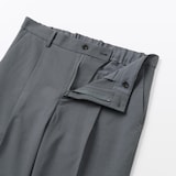 紳士　撥水ストレッチワンタックパンツ