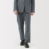 紳士　撥水ストレッチワンタックパンツ