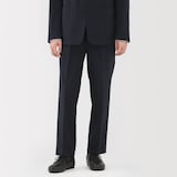 紳士　撥水ストレッチワンタックパンツ