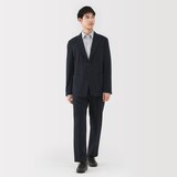 紳士　撥水ストレッチワンタックパンツ