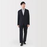 紳士　撥水ストレッチワンタックパンツ