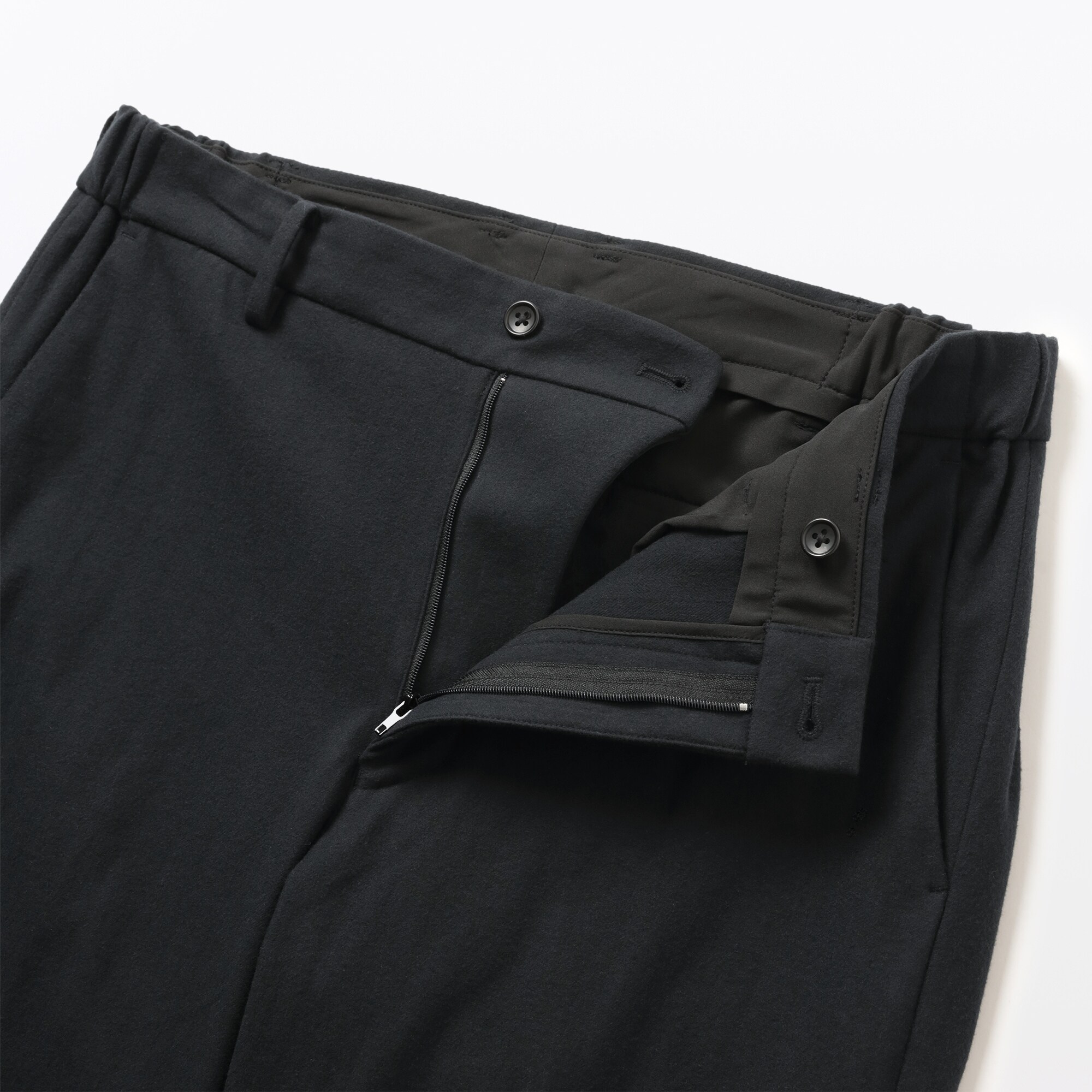 紳士 起毛ストレッチノータックパンツ | 無印良品