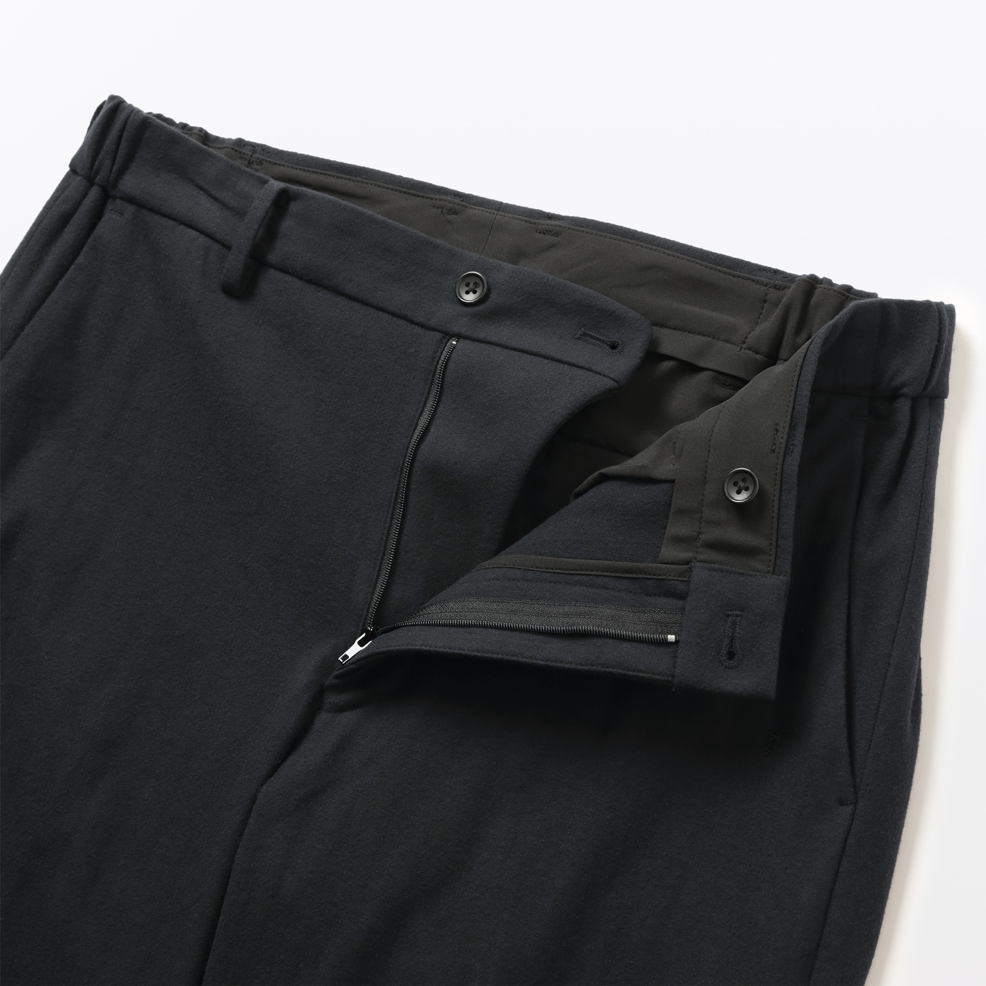 紳士 起毛ストレッチノータックパンツ | 無印良品