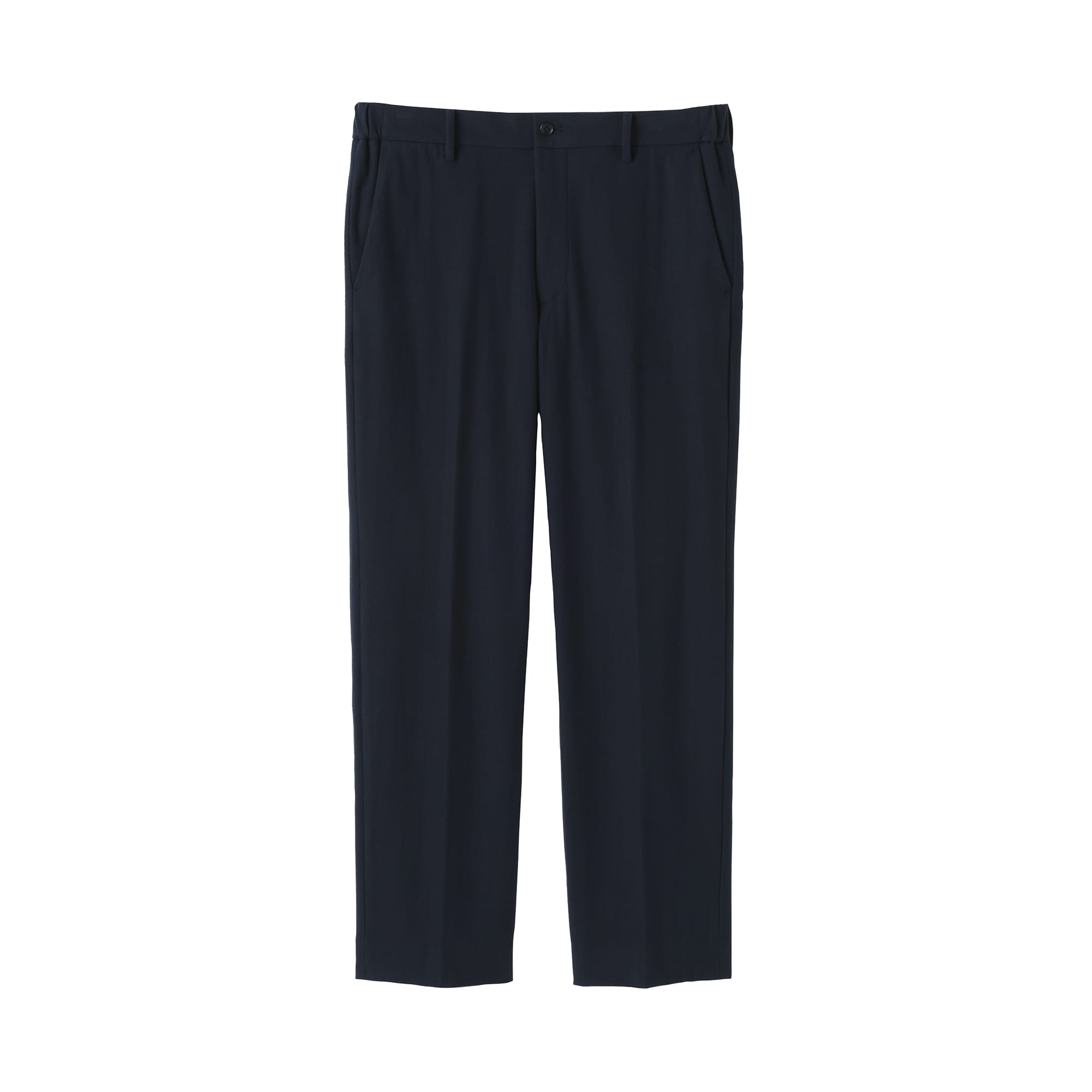 紳士　起毛ストレッチノータックパンツ