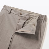 紳士　起毛ストレッチノータックパンツ