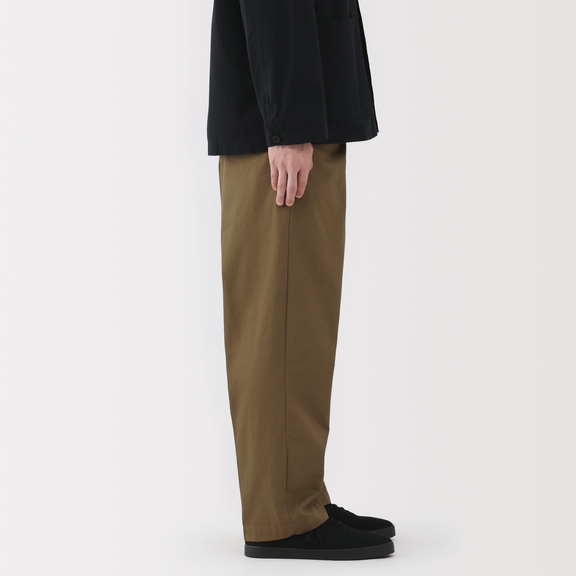 紳士 チノタックワイドパンツ | 無印良品