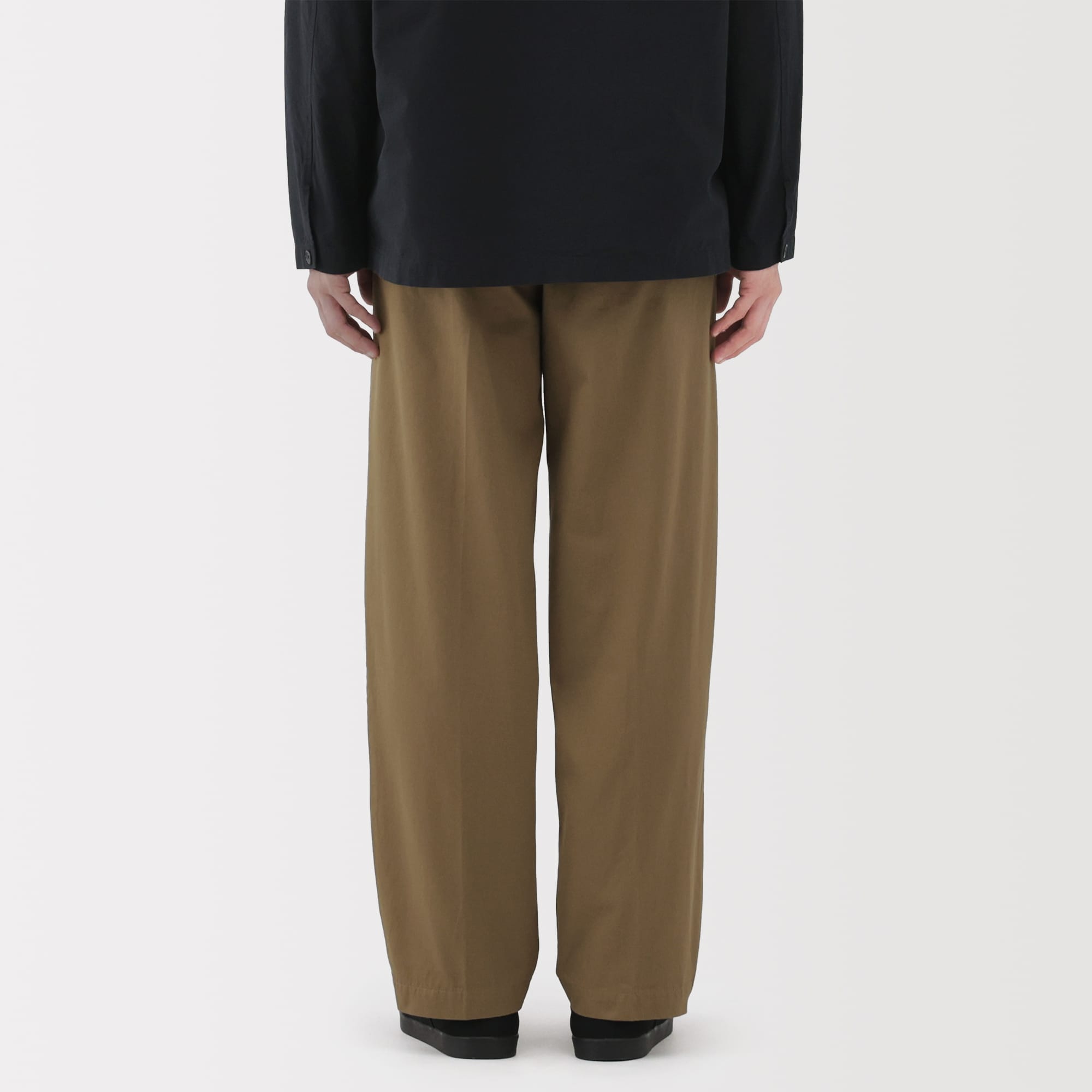 紳士 チノタックワイドパンツ | 無印良品