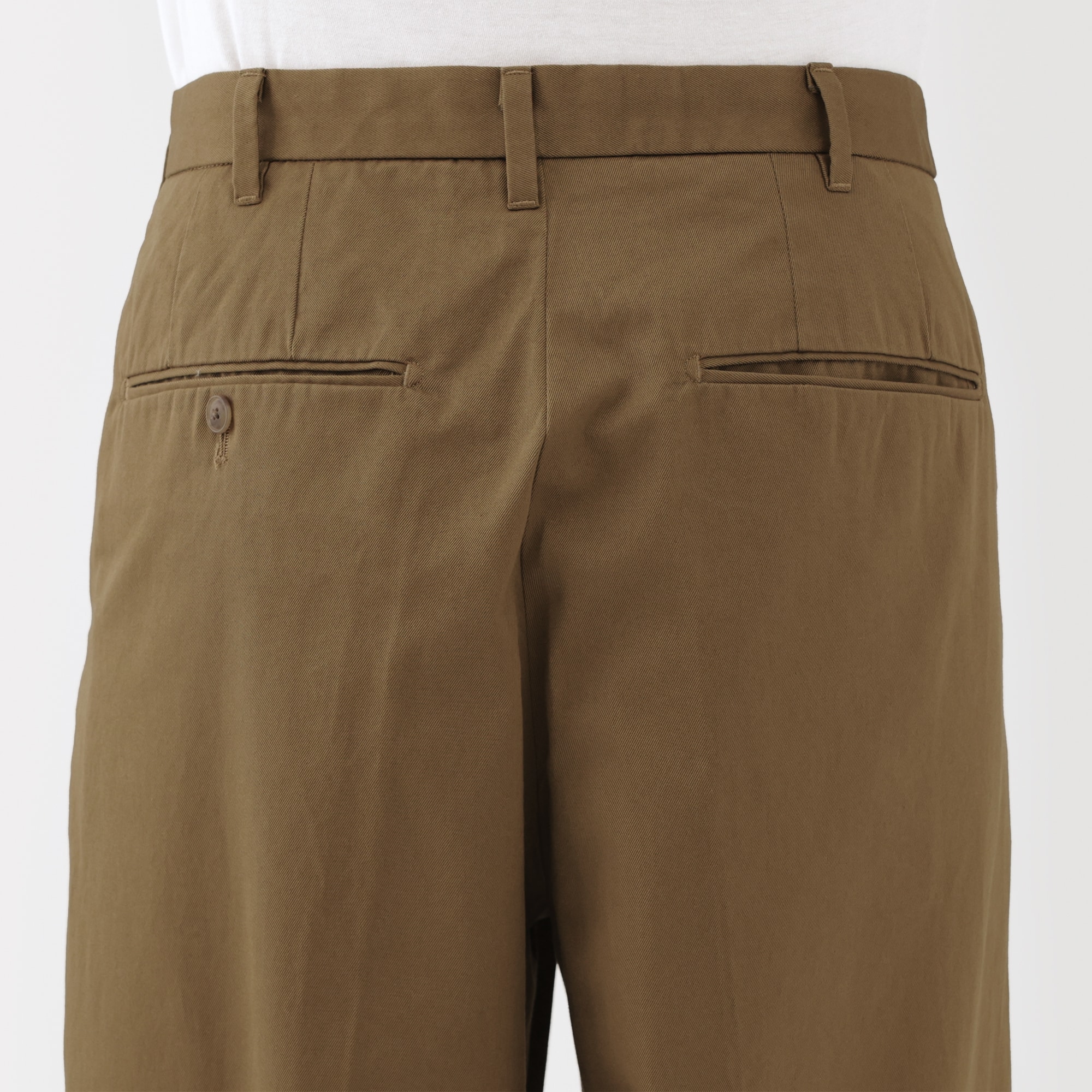紳士 チノタックワイドパンツ | 無印良品