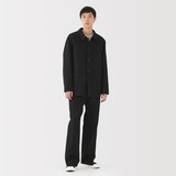 紳士　木の実から作ったカポック混モールスキンワークパンツ