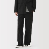 紳士　木の実から作ったカポック混モールスキンワークパンツ