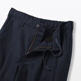 紳士　木の実から作ったカポック混モールスキンワークパンツ