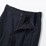 紳士　木の実から作ったカポック混モールスキンワークパンツ