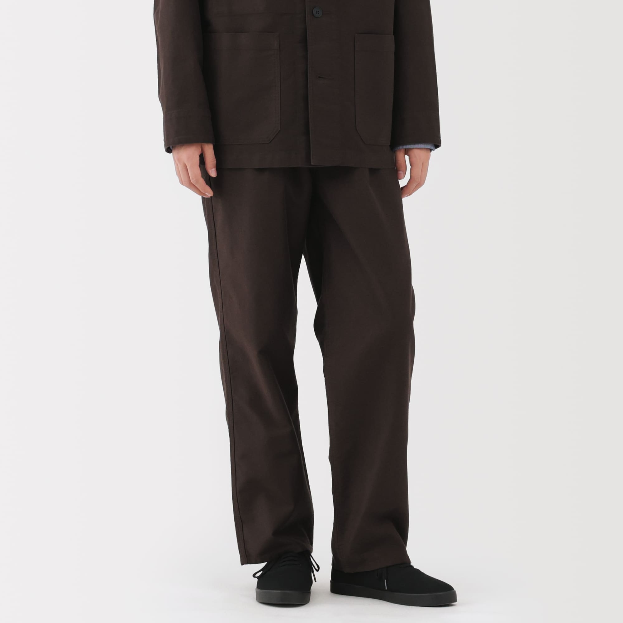 【世界20本限定】 evan kinori モールスキン パンツ　新品 JERSEYS EDWIN エドウィン ジャージーズ チノ スリム カーゴエドウイン