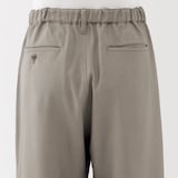 紳士　ストレッチノータックワイドパンツ