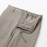 紳士　ストレッチノータックワイドパンツ