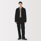 紳士　木の実から作ったカポック混コーデュロイワークパンツ