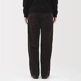 紳士　木の実から作ったカポック混コーデュロイワークパンツ