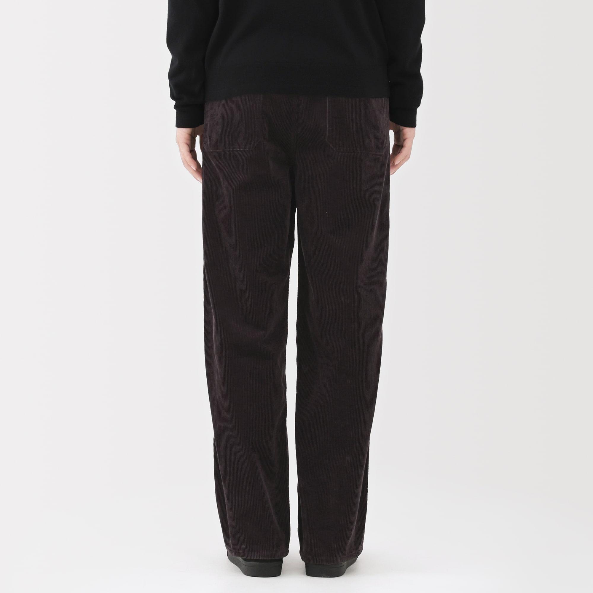 紳士　木の実から作ったカポック混コーデュロイワークパンツ