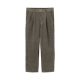 紳士　木の実から作ったカポック混コーデュロイワークパンツ