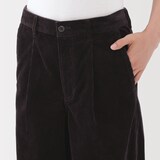 紳士　木の実から作ったカポック混コーデュロイワークパンツ