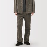 紳士　木の実から作ったカポック混コーデュロイワークパンツ