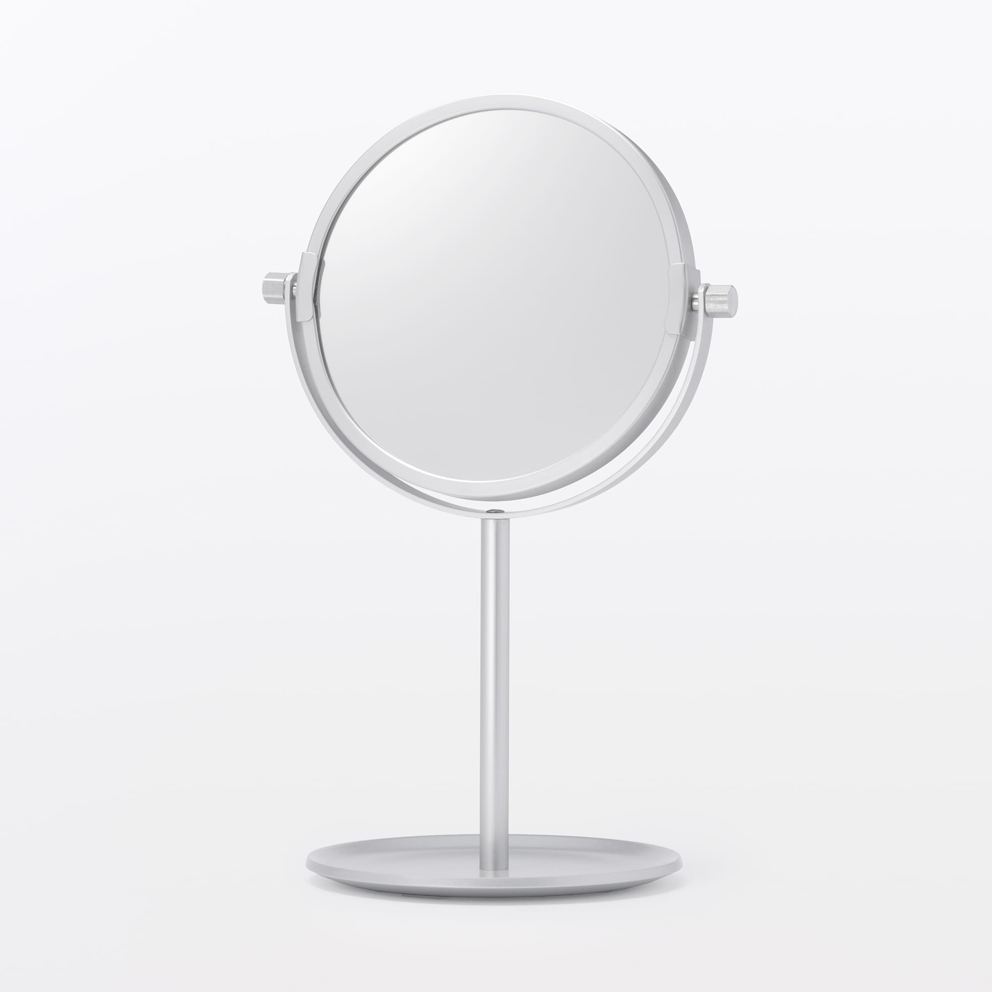 アルミコンパクトミラー・小（トレー式）