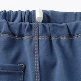 ベビー　おなかすっぽりデニム調十分丈レギンス