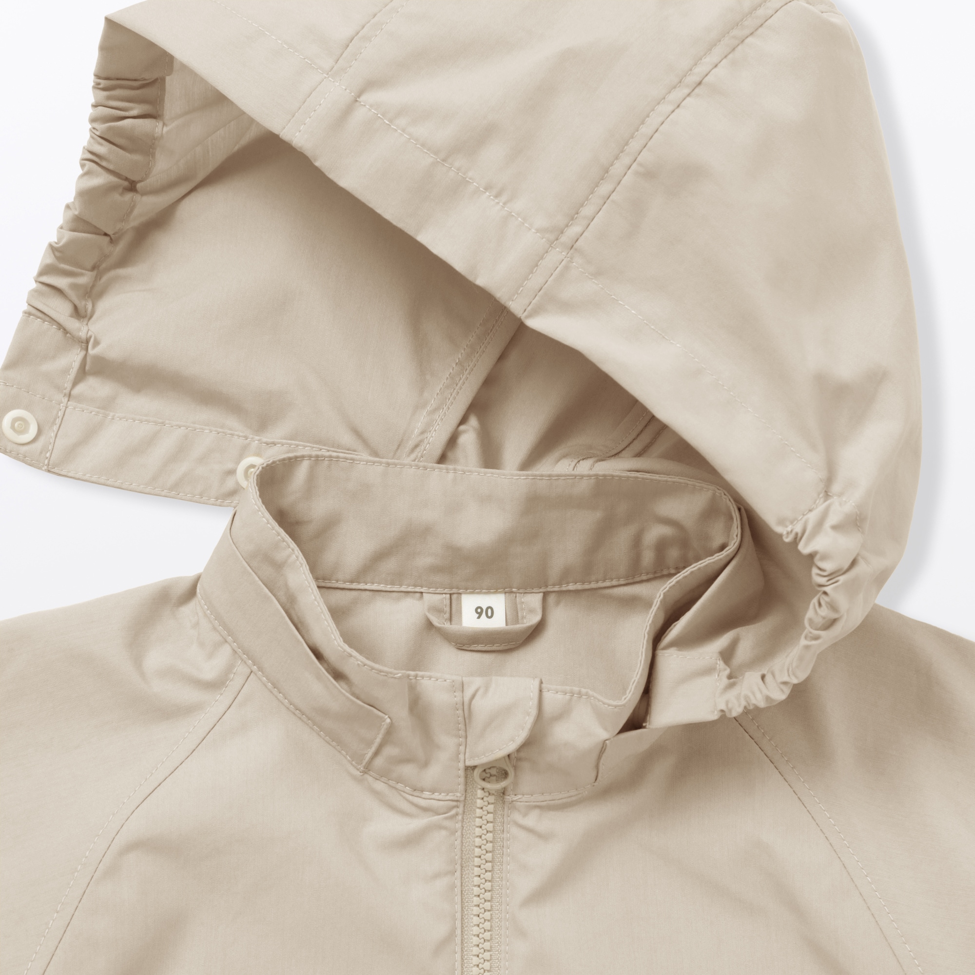 ベビー　撥水フード付きジャケット