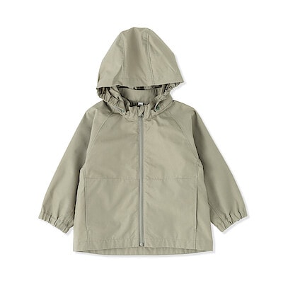 ベビー　撥水フード付きジャケット