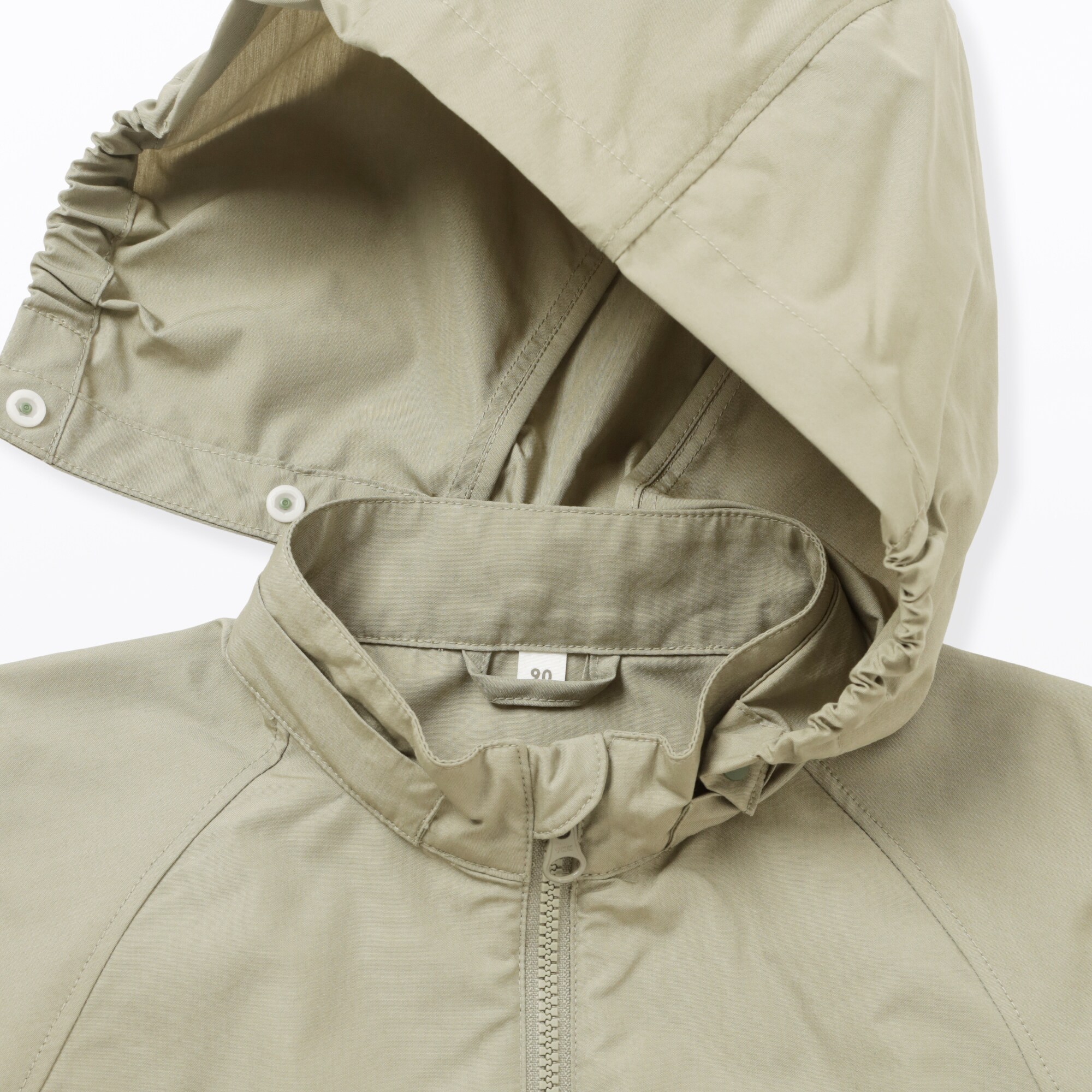 ベビー　撥水フード付きジャケット