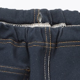 ベビー　おなかすっぽりデニム調ジョガーパンツ