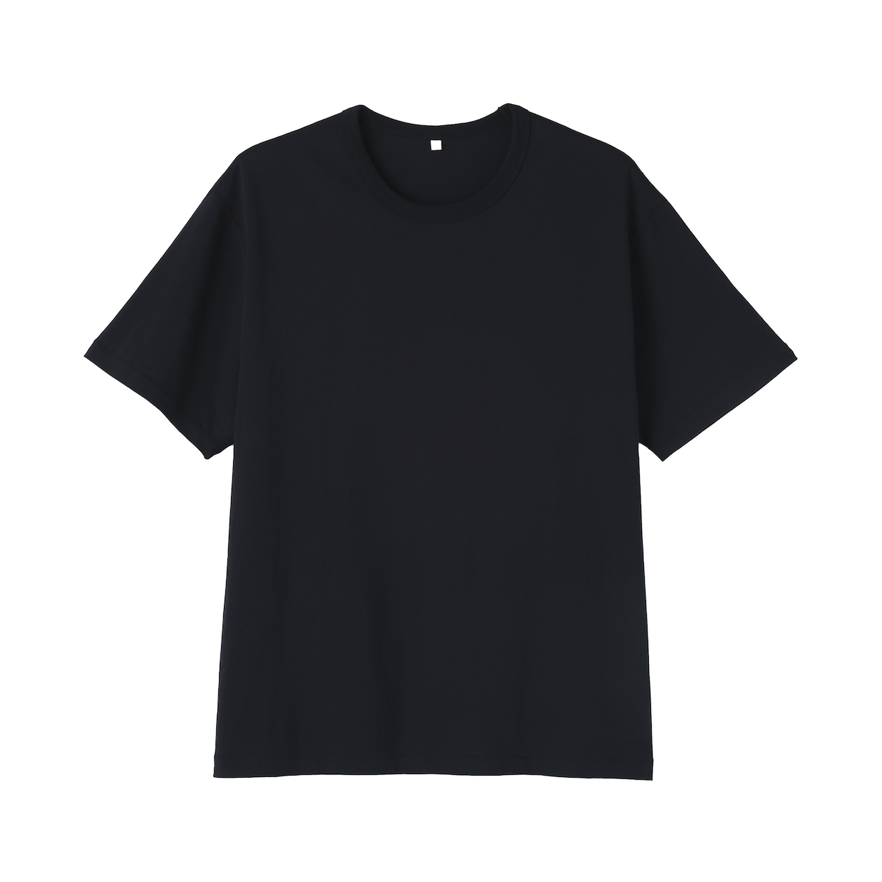 紳士　昔ながらの製法で編み立てた天竺クルーネック半袖Ｔシャツ