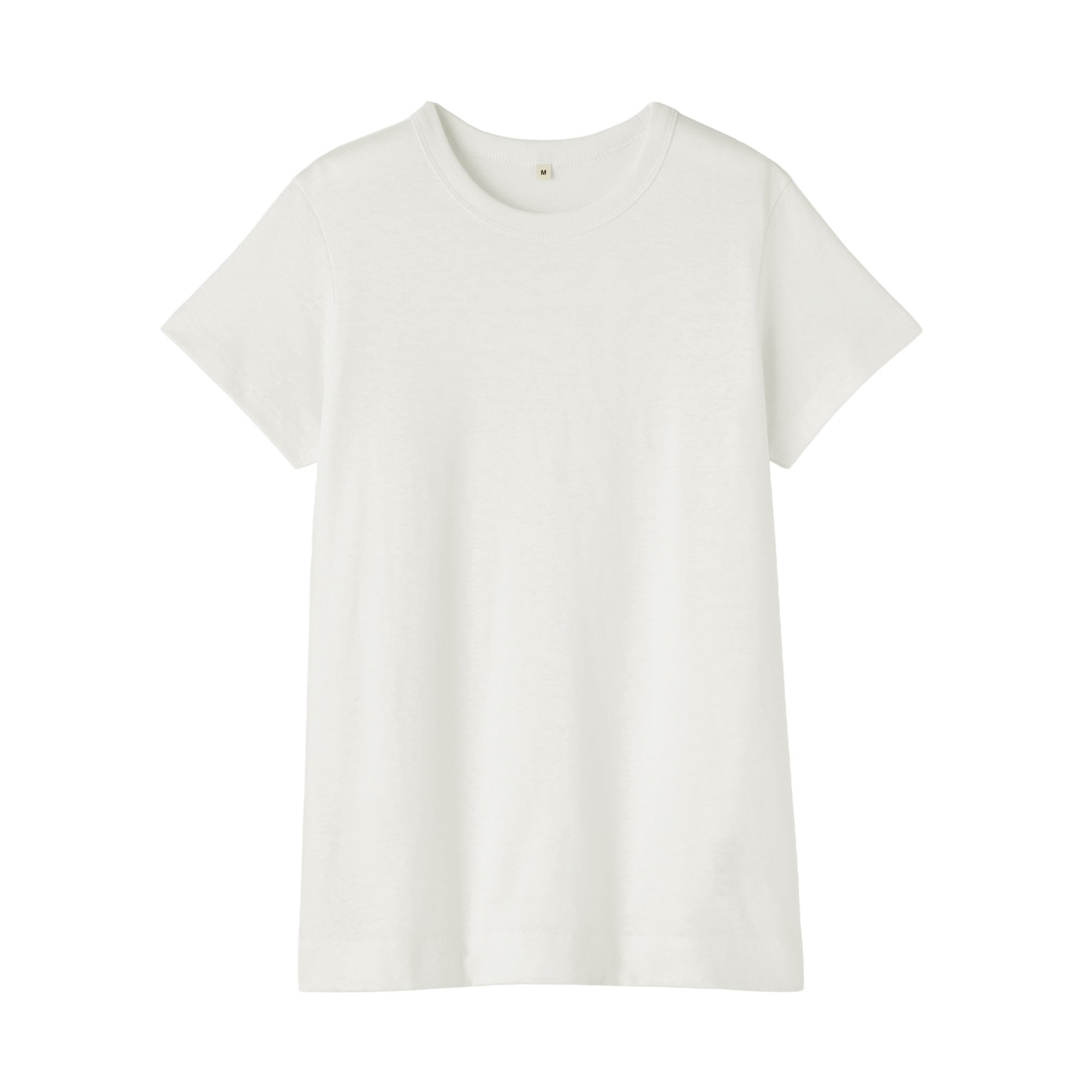 婦人　リネン混半袖Ｔシャツ