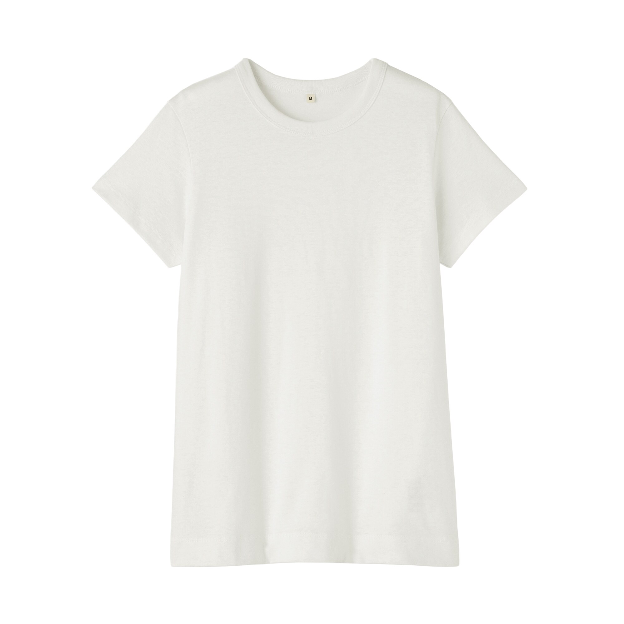 婦人　リネン混半袖Ｔシャツ