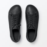 紳士　レザーローカットスニーカー